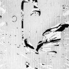 <p>Acryl auf Jute, gespannt auf Eisengestell, 300 x 200 x 19 cm, 1996</p>